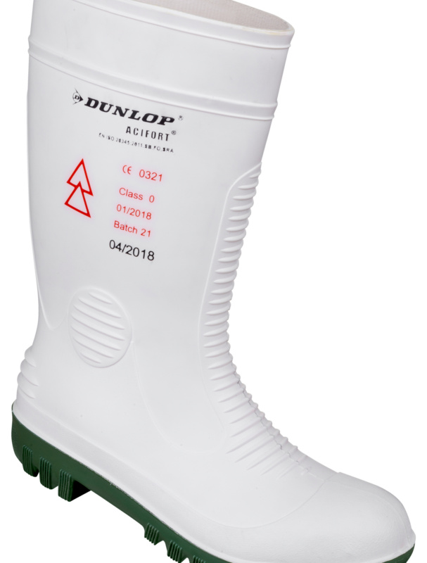 Sicherheitsstiefel Dunlop Acifort SB EN 50321 DUN GUMMISTIEFEL SB 50321 WEISS 46