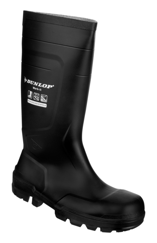 Sicherheitsgummistiefel S5 Dunlop Work It DUNLOP GUMMISTIEFEL WORK IT S5 GELB 48