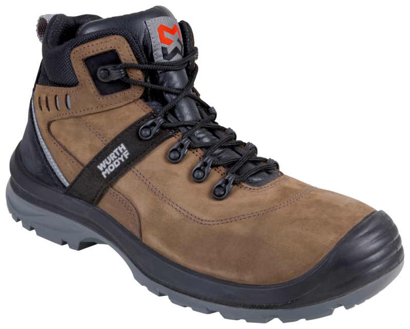 Corvus Nubukleder S3 Sicherheitsstiefel STIEFEL CORVUS S3L BRAUN 37
