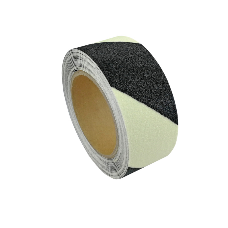 Warnmarkierungsklebeband Antirutsch nachleuchtend 25mm x 6m