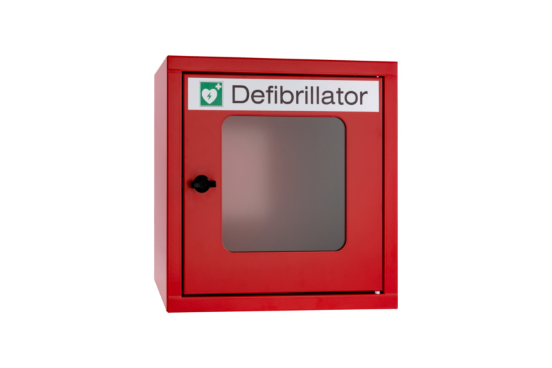 Wandschrank für Defibrillatoren