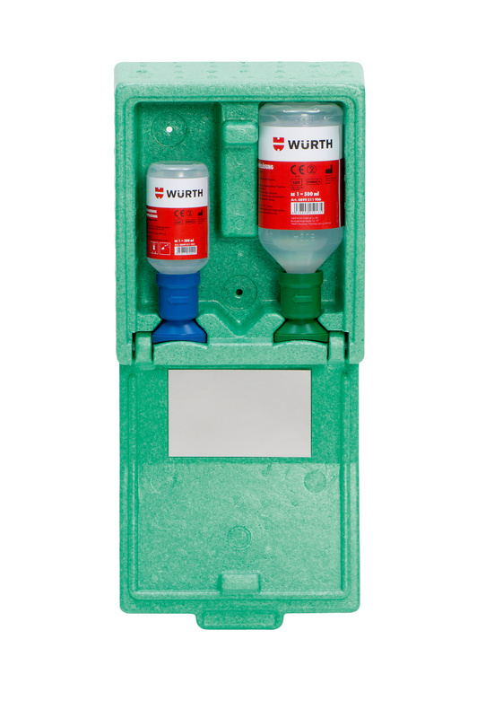 Augen-Notfallstation AUGSPUEL-WANDBOX-2FLASCHEN
