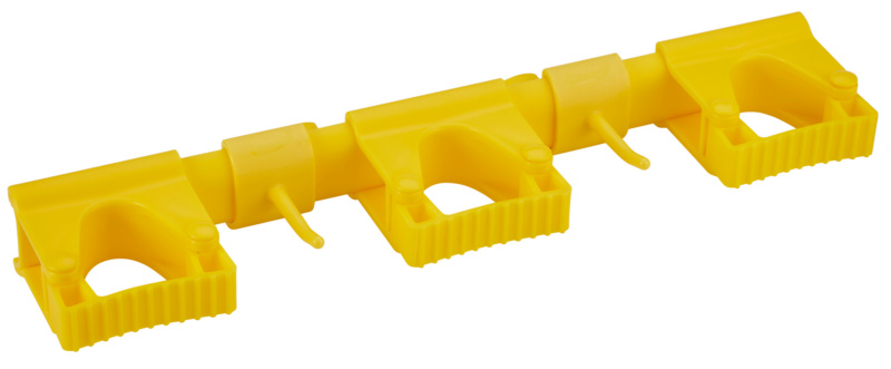 Hygienische Wandhalterung Hi-Flex WANDHALT-(HI-FLEX)-GELB-420MM