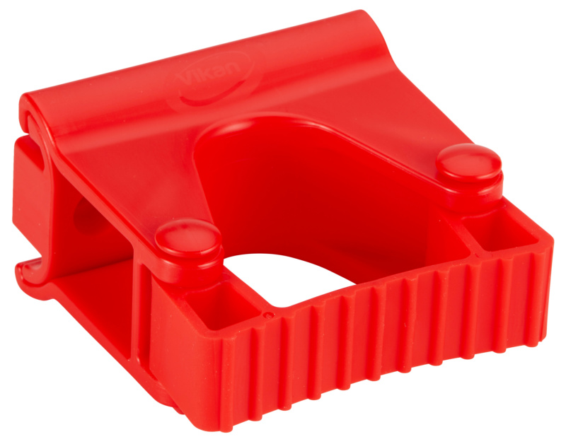Hygienische Wandhalterung Hi-Flex WANDHALT-CLIP-MODUL-82MM-ROT