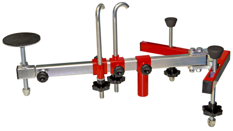 Motor-/Getriebeabstützung mit schwenkbaren Armen Universal