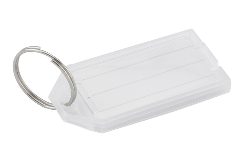 Schlüsselanhänger mit Klappmechanismus SHSLANHAENG-KLAPPMECHANISMUS-TRANSPARENT