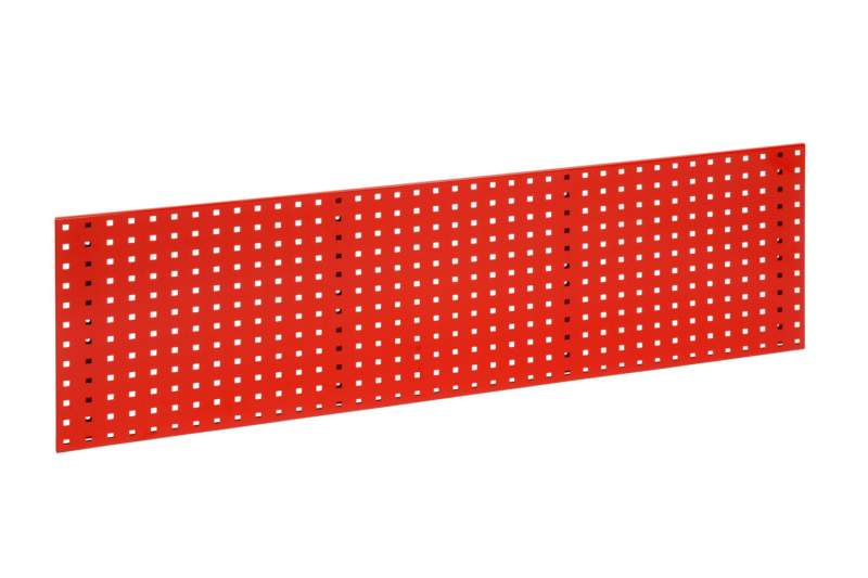 Grundplatte Quadratlochplattensystem GRNDPL-RAL3020-VERKEHRSROT-457X1486MM