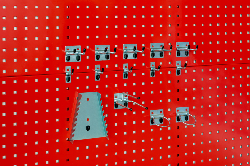 Halterset 2 für Lochplattensystem 14-tlg.