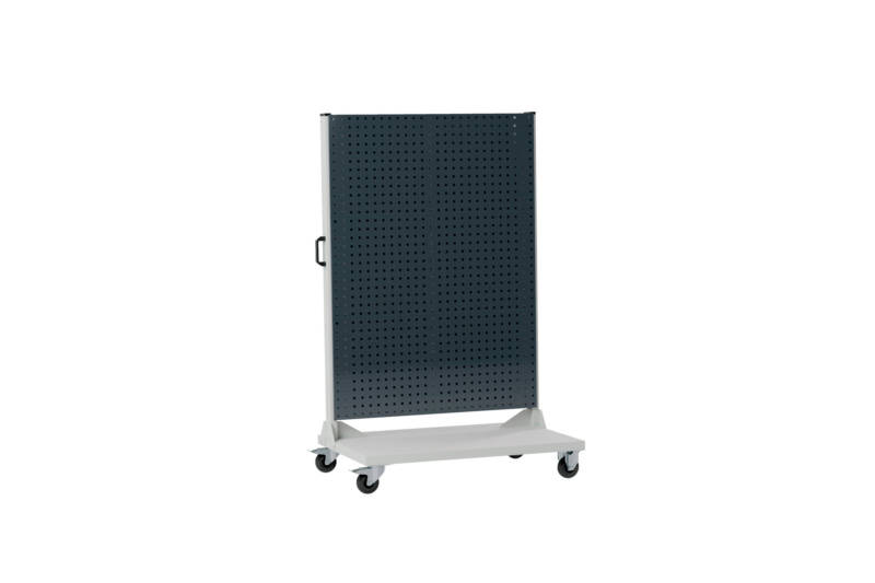 Fahrwagen Lochplattensystem FAHRWG-LOPL-1SEIT-3L-RAL7035/7016