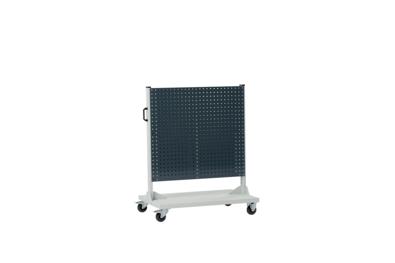 Fahrwagen Lochplattensystem FAHRWG-LOPL-2SEIT-2X2L-RAL7035/7016
