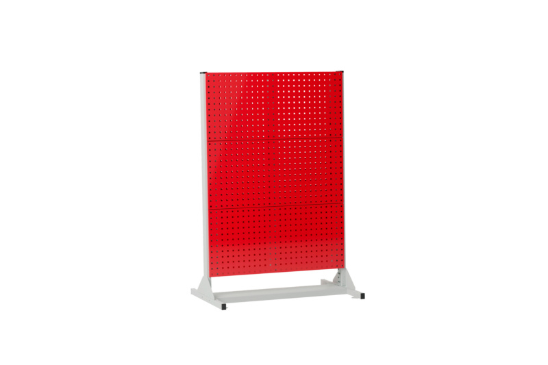 Standregal Lochplattensystem STANDRGL-LOPL-2SEIT-2X3L-RAL7035/3020