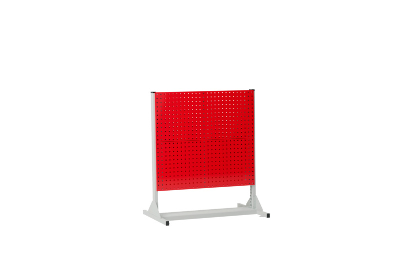 Standregal Lochplattensystem STANDRGL-LOPL-2SEIT-2X2L-RAL7035/3020