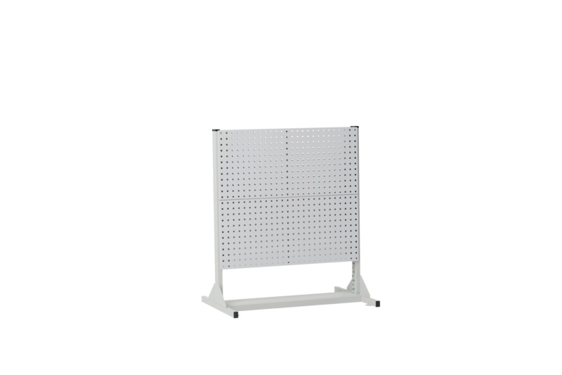 Standregal Lochplattensystem STANDRGL-LOPL-2SEIT-2X2L-RAL7035/7035