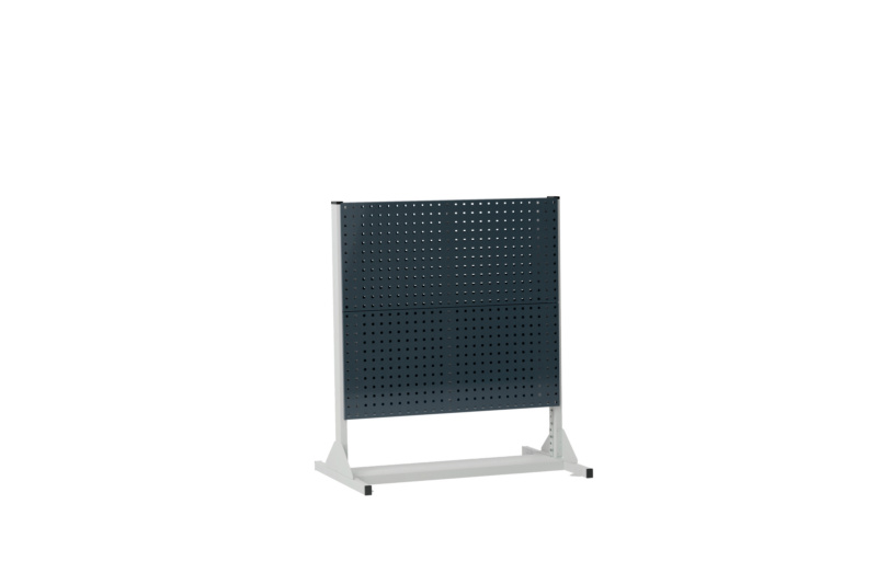 Standregal Lochplattensystem STANDRGL-LOPL-2SEIT-2X2L-RAL7035/7016