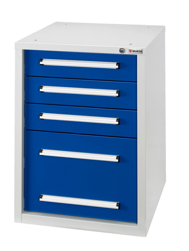 Schubladenschrank BASIC SLSHRNK-BASIC-US4-RAL5010/RAL7035