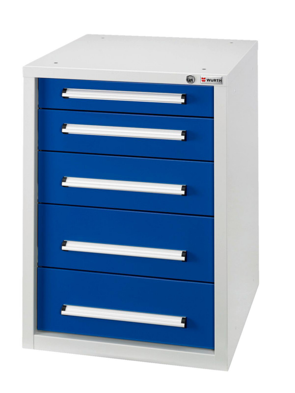 Schubladenschrank BASIC SLSHRNK-BASIC-US5-RAL5010/RAL7035