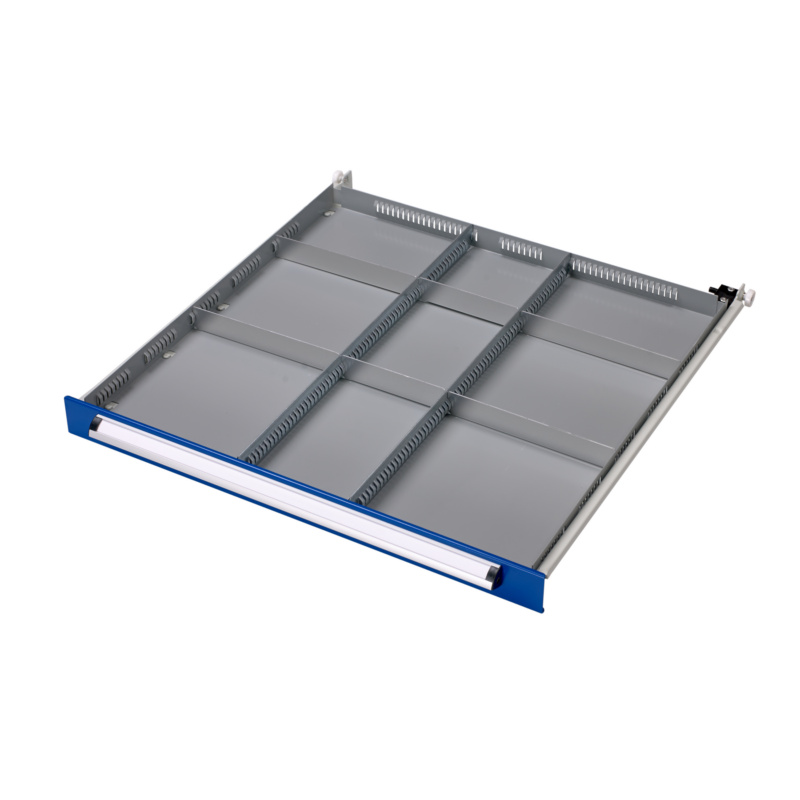Schubladen-Einteilungs-Set BASIC, 9-fach EINTLNG-SET-(F.SLSHRNK-700S)-9FACH-KH40