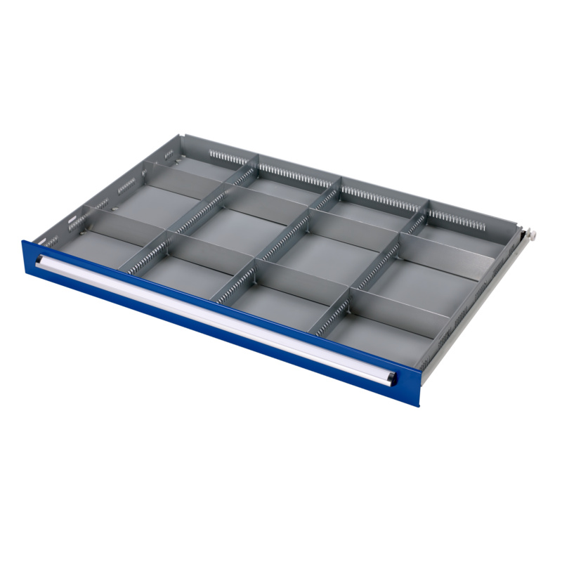 Schubladen-Einteilungs-Set BASIC, 12-fach EINTLNG-SET-(F.SLSHRNK-BAS700B)-12FACH