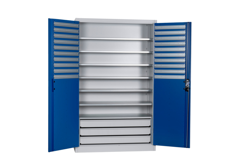 Flügeltürenschrank 500 mm für W-SLB Größe 1,2,3,4 FLGTRSHRNK-LGRBOX-SLB-FB514S-R