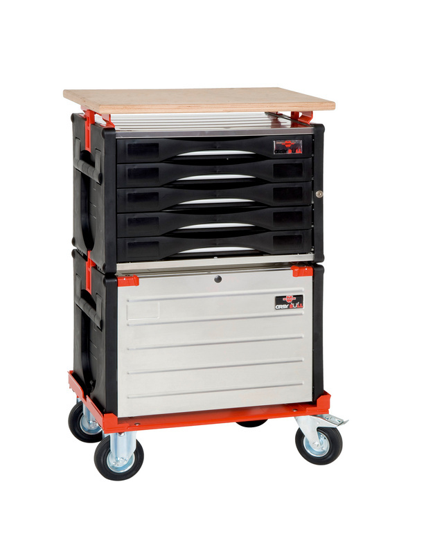 ORSY® BULL-Werkstattwagen Serie 5 SYSBOX-SORT-WRKST-5