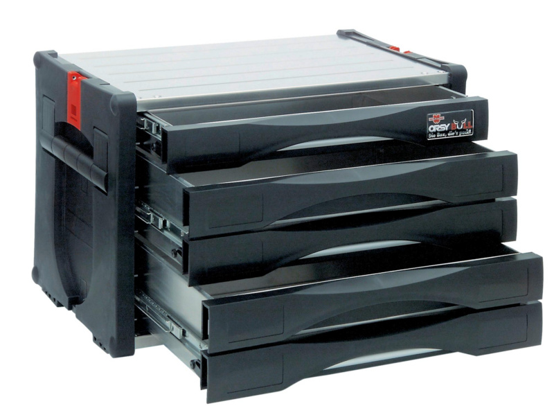 ORSY® BULL-Schubladenbox Serie 5 SYSBOX-3SL-5-H400