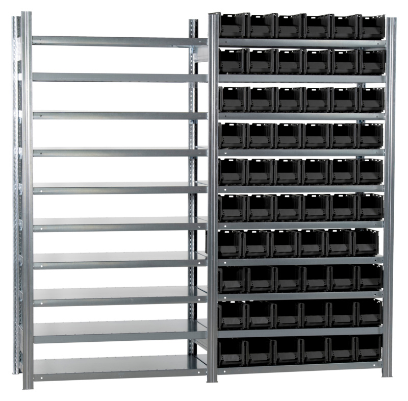 Steckregal Basic für System-Lagerboxen