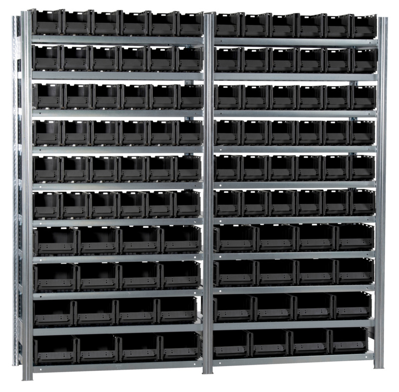 Steckregal Basic für System-Lagerboxen