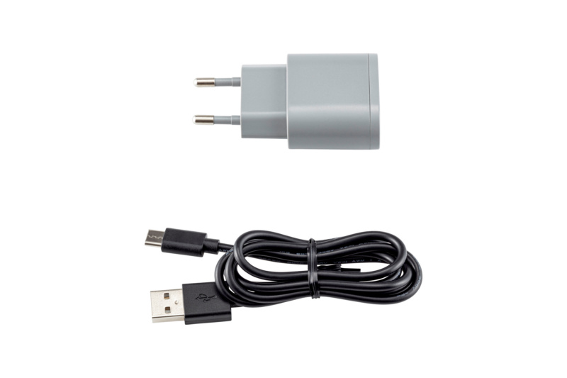 Netzstecker für USB 2.0 Ladegerät 5 V, 1 A NETZSTE-USB-STE/C-SCHWARZ-5W-5V/1A