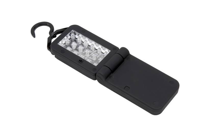 Arbeitsleuchte Mini TLA-KLAPPBAR-MAGNET-18LED-3XAA