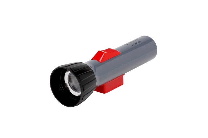 LED-Taschenlampe Standard 186x58 mm mit Magnethalter