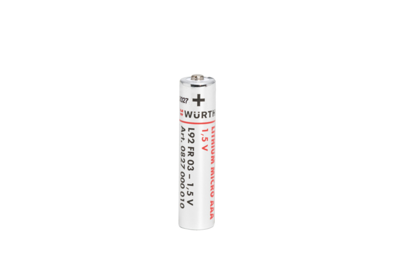 Lithium-Batterie BATT-LITHIUM-AAA-MICRO-FR03-1,5V