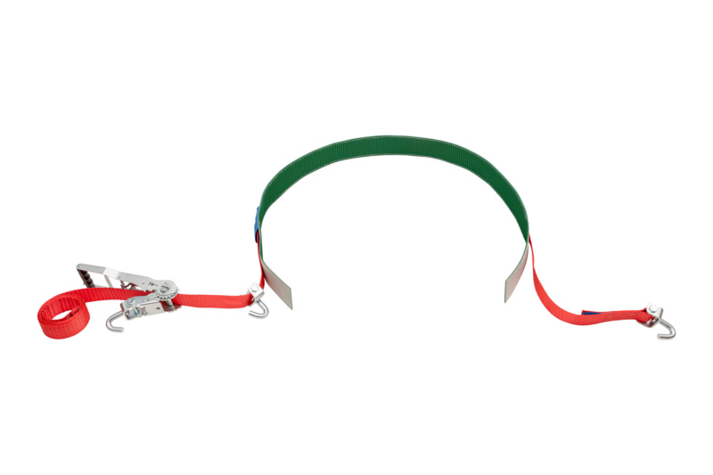 Ratschenzurrgurt nach VDI 2700 Blatt 8.1/8.2 für Autotransporte