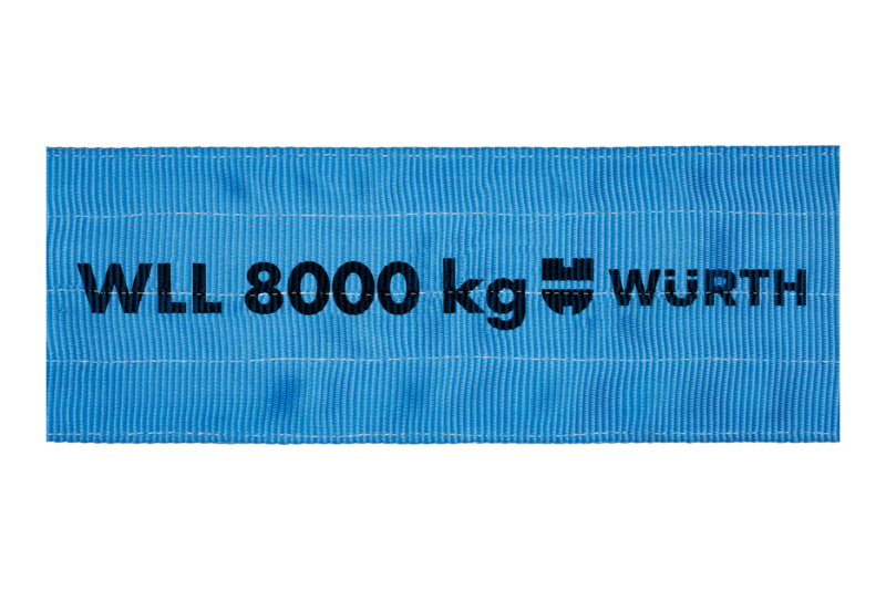 Hebeband zweilagig HEBEBA-(EN1492-1)-8000KG-L5000-B240MM