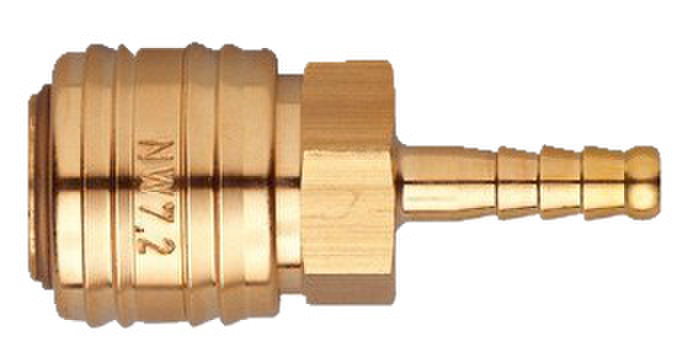 Schnellverschlusskupplung Druckluft 13 mm einseitig absperrend