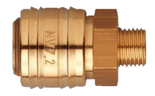 Schnellverschlusskupplung AG 1/4" Außengewinde