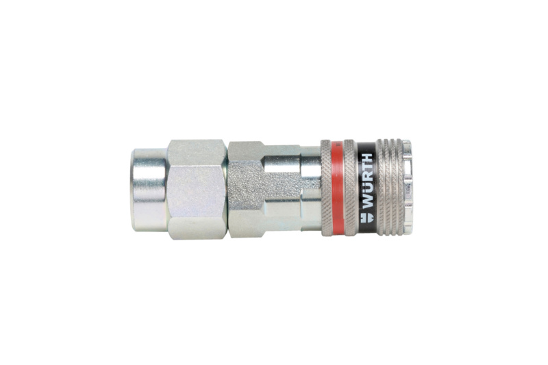 Druckluft Sicherheitskupplung wSafe®  4000 mit Komfortanschluss