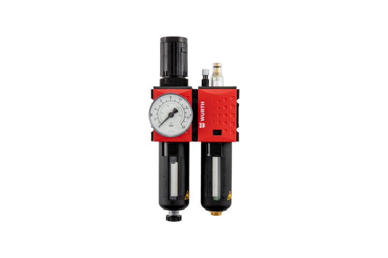 Druckluft-Wartungseinheit Baugröße 1 verschließbar WARTEINH-DL-2TLG-MOD-BG1-10BA