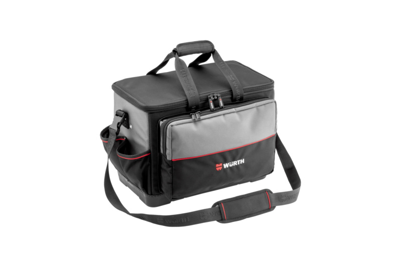 Werkzeugtasche mit Kunststoffboden WZGTASH-GROSS-M.DOKUFACH-430X315X340MM