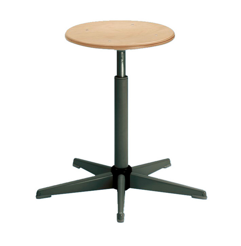 Hocker, höhenverstellbar DRHSTUHL-VERSTELLBAR-RAL7021