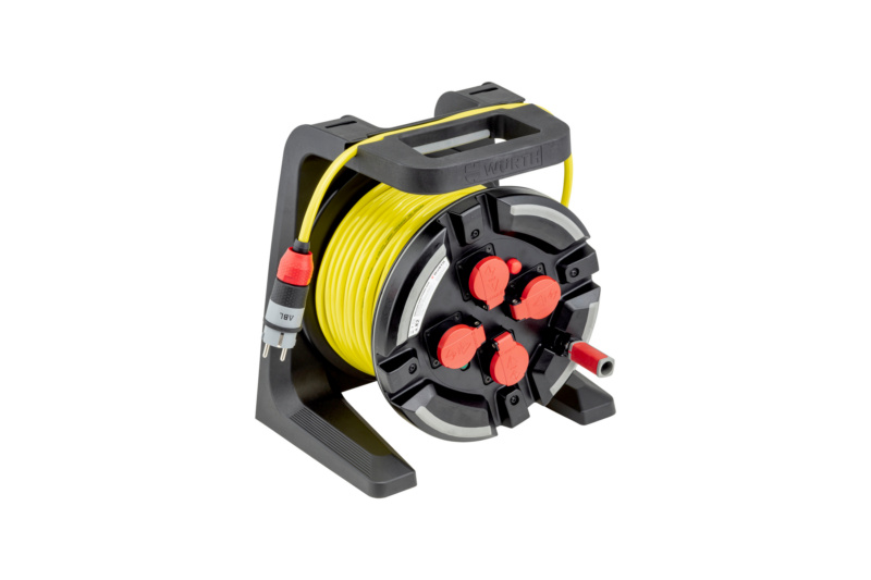 Kunststoff-Leitungsroller 250 V HEAVY DUTY LTGROLL-KST-(H07BQ-F3G1,5)-40M