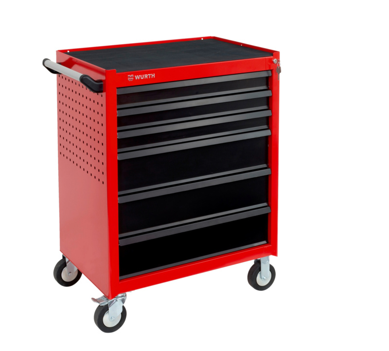 System-Werkstattwagen WE WRKSTWG-WE-SYS-6-ROT