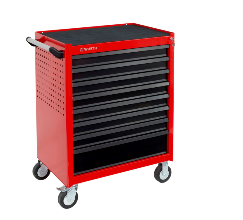 System-Werkstattwagen WE WRKSTWG-WE-SYS-8-ROT