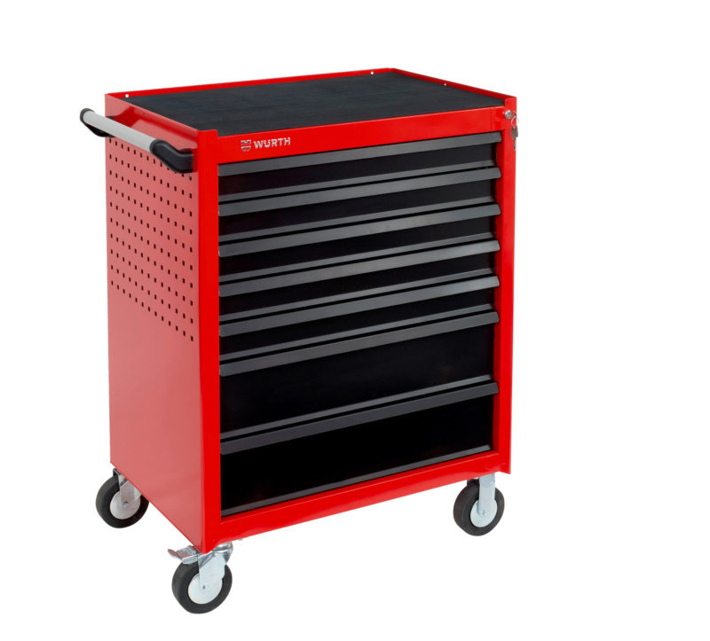 System-Werkstattwagen WE WRKSTWG-WE-SYS-7-ROT