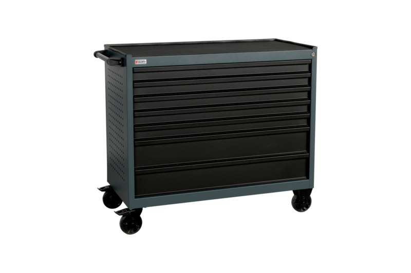 System-Werkstattwagen WE 12.8 WRKSTWG-WE-SYS-12.8-GUMMIMATTE-RAL7016