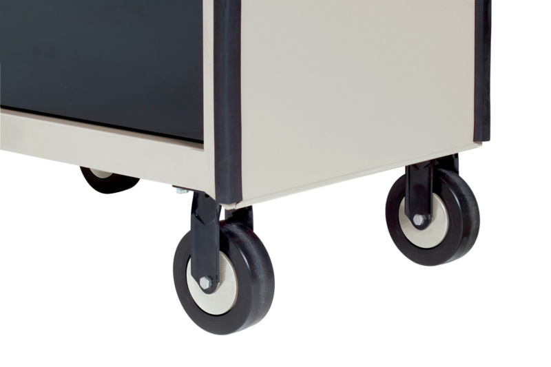 Bockrolle für Werkstattwagen Robust