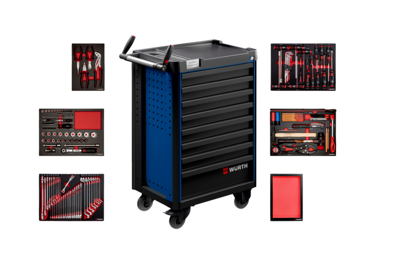 System-Werkstattwagen Pro 8.4 bestückt WRKSTWG-PRO.8.4-8SL-BESTK-HYUNDAI-R5010