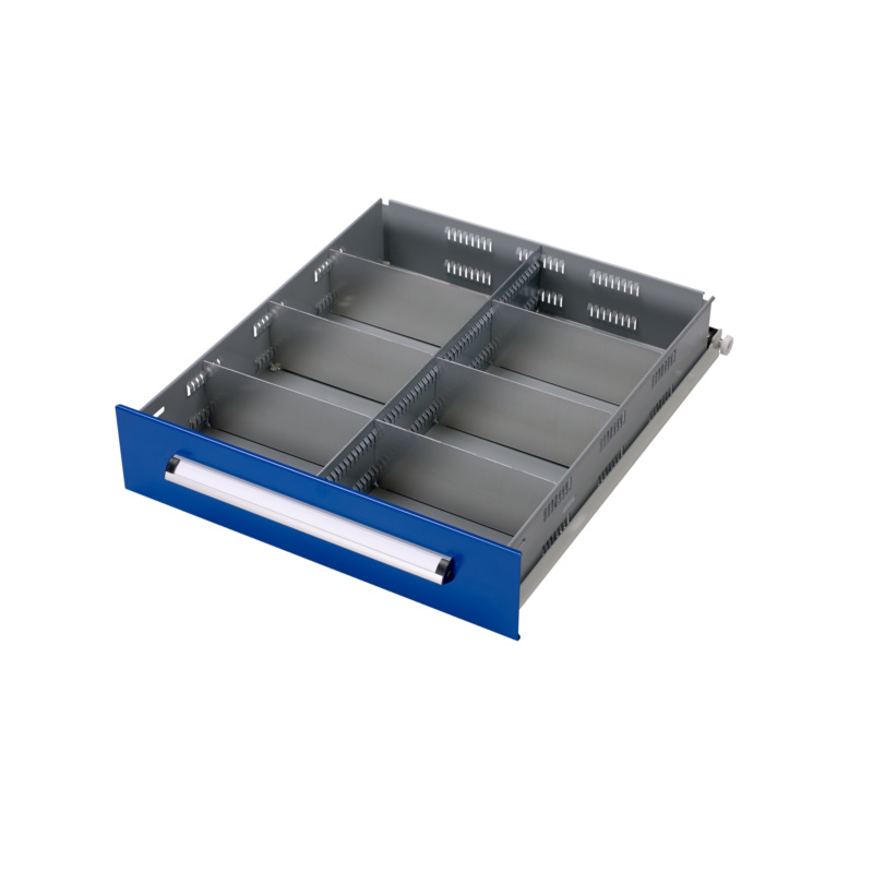 Schubladen-Einteilungs-Set BASIC RW, 8-fach SL-EINTLNGSET-F.MNTGWG-8FACH-KH100