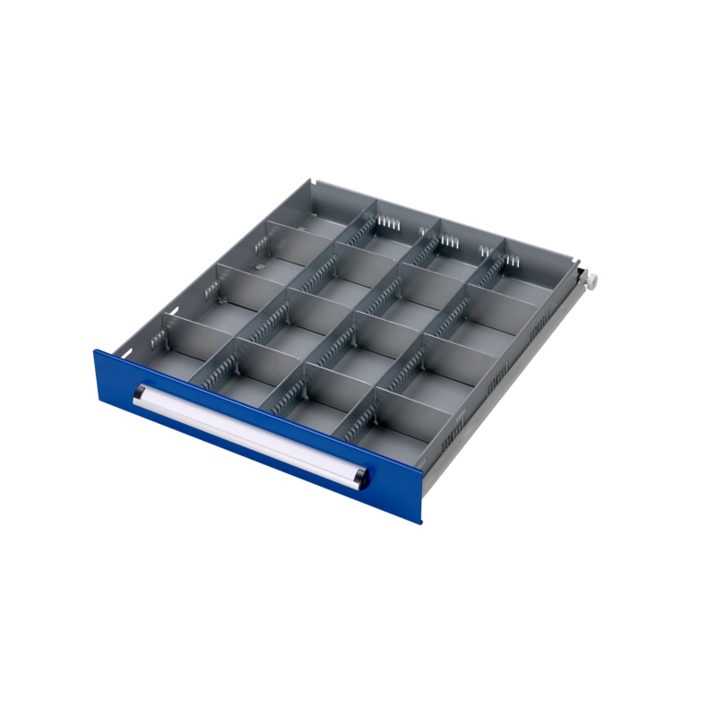 Schubladen-Einteilungs-Set BASIC RW, 16-fach SL-EINTLNGSET-F.MNTGWG-16FCH-KH70