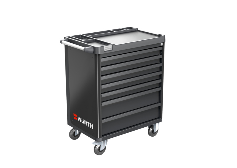System-Werkstattwagen BASIC 8.8 WRKSTWG-BASIC-8.8-7SL-RAL9017