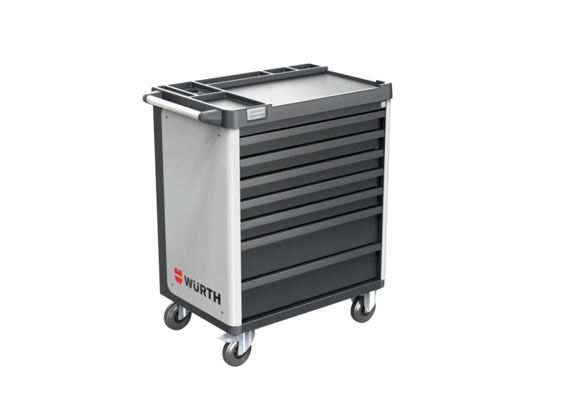 System-Werkstattwagen BASIC 8.8 WRKSTWG-BASIC-8.8-7SL-RAL7047